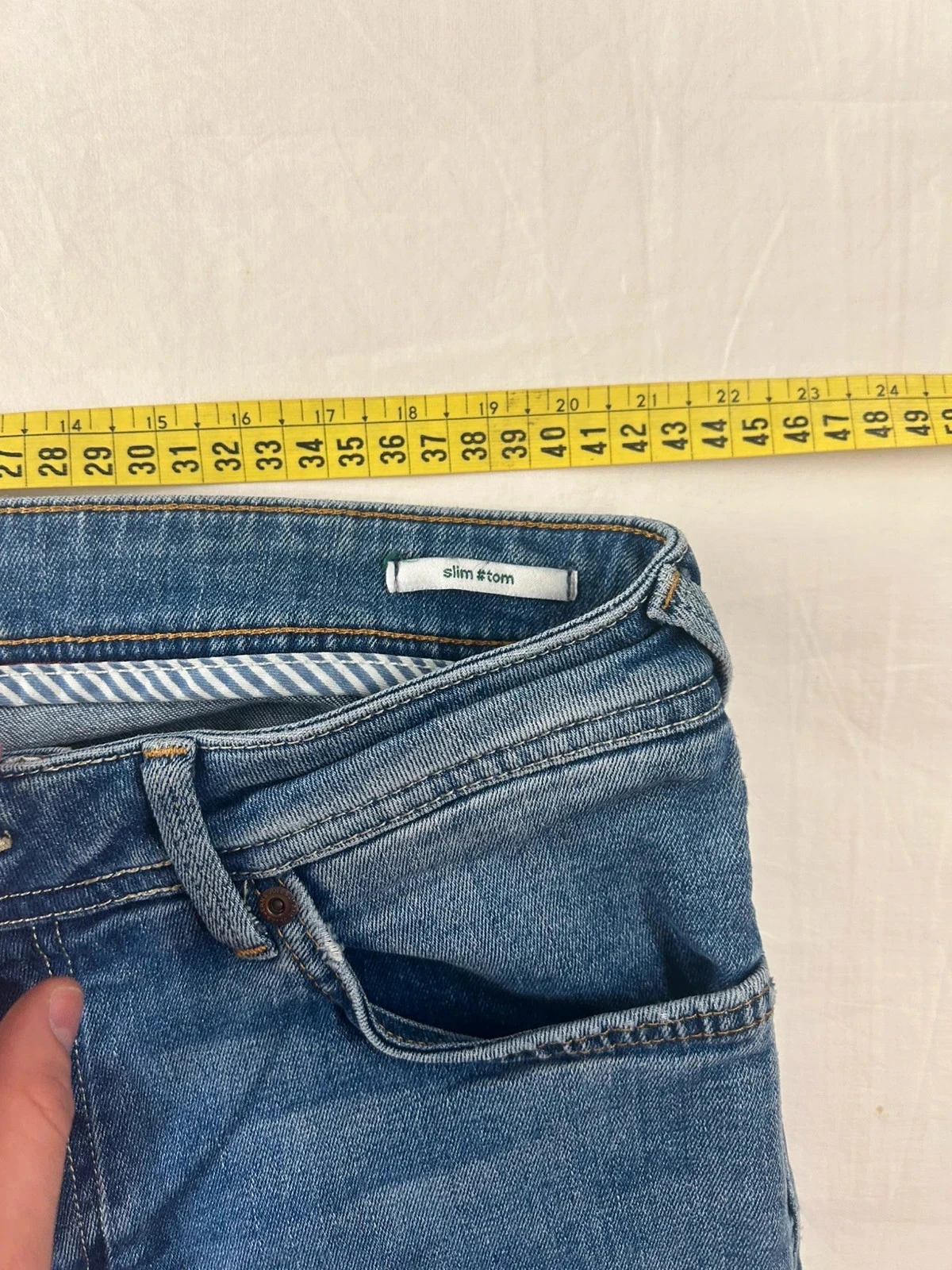 Jules slim fit navy blue vintage jeans – photo 8